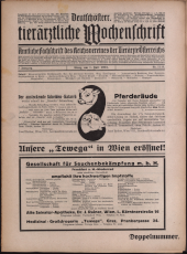 Deutsch-Österreichische tierärztliche Wochenschrift