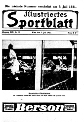 Illustriertes (Österreichisches) Sportblatt