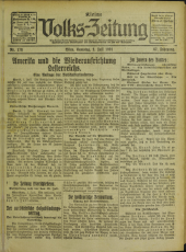 (Österreichische) Volks-Zeitung