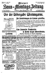 Wiener Sonn- und Montags-Zeitung