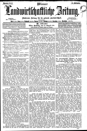 Wiener Landwirtschaftliche Zeitung