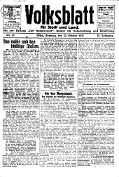 Volksblatt für Stadt und Land
