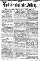 Wiener Landwirtschaftliche Zeitung