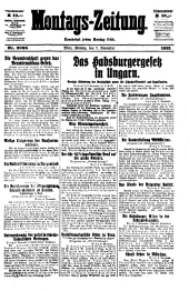 Montags Zeitung