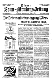 Wiener Sonn- und Montags-Zeitung