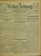 (Österreichische) Volks-Zeitung