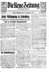 Die neue Zeitung