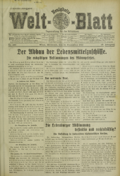 (Neuigkeits) Welt Blatt