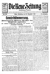 Die neue Zeitung