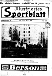 Illustriertes (Österreichisches) Sportblatt