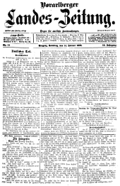 Vorarlberger Landes-Zeitung