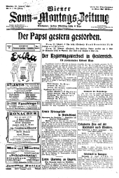 Wiener Sonn- und Montags-Zeitung