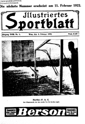 Illustriertes (Österreichisches) Sportblatt