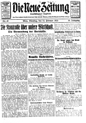 Die neue Zeitung