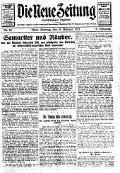 Die neue Zeitung