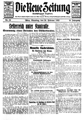 Die neue Zeitung