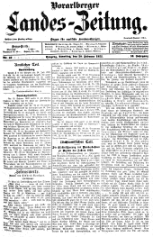 Vorarlberger Landes-Zeitung