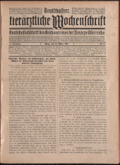 Deutsch-Österreichische tierärztliche Wochenschrift