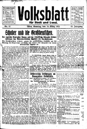 Volksblatt für Stadt und Land