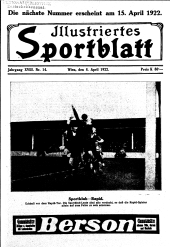 Illustriertes (Österreichisches) Sportblatt