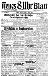 Neues 8 Uhr Blatt