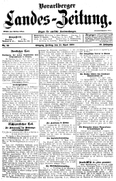 Vorarlberger Landes-Zeitung