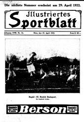 Illustriertes (Österreichisches) Sportblatt