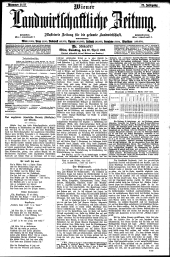 Wiener Landwirtschaftliche Zeitung