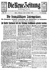 Die neue Zeitung