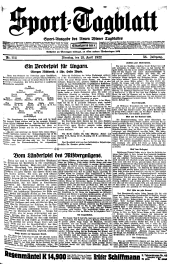 (Wiener) Sporttagblatt