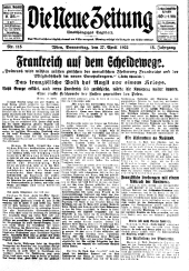 Die neue Zeitung