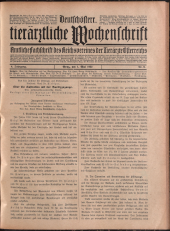 Deutsch-Österreichische tierärztliche Wochenschrift