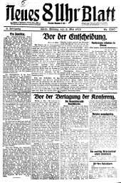 Neues 8 Uhr Blatt