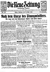 Die neue Zeitung