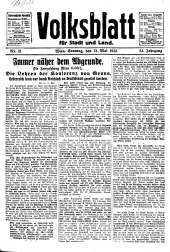 Volksblatt für Stadt und Land