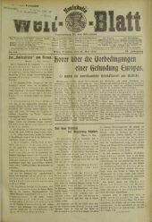 (Neuigkeits) Welt Blatt