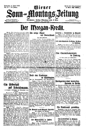 Wiener Sonn- und Montags-Zeitung