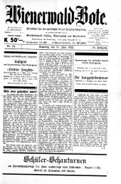 Wienerwald-Bote