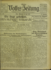 (Österreichische) Volks-Zeitung