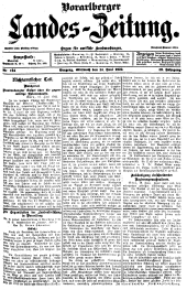 Vorarlberger Landes-Zeitung