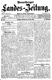 Vorarlberger Landes-Zeitung