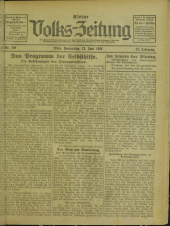 (Österreichische) Volks-Zeitung