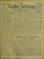 (Österreichische) Volks-Zeitung