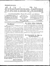 Arbeiterinnen Zeitung