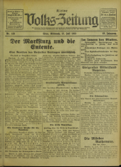 (Österreichische) Volks-Zeitung