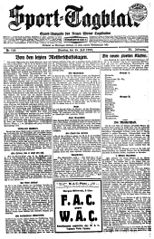 (Wiener) Sporttagblatt