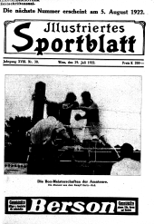 Illustriertes (Österreichisches) Sportblatt