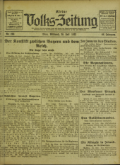 (Österreichische) Volks-Zeitung