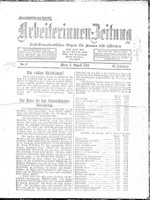 Arbeiterinnen Zeitung