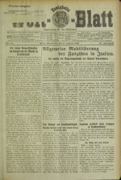 (Neuigkeits) Welt Blatt